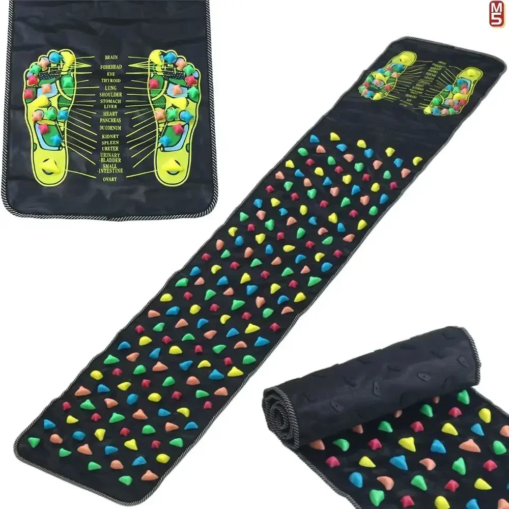 Acupressure Reflexology Foot Massage Pad – Health Care Mat for Circulation, Pain Relief & Stress Reduction