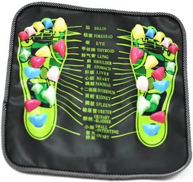 Acupressure Reflexology Foot Massage Pad – Health Care Mat for Circulation, Pain Relief & Stress Reduction