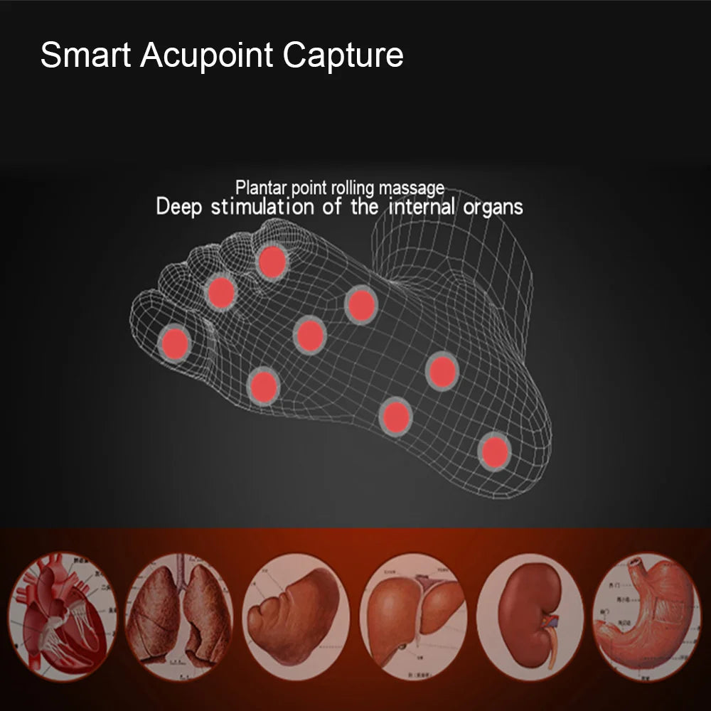 Electric EMS Foot Massager Pad – Muscle Stimulator for Pain Relief, Relaxation & Blood Circulation