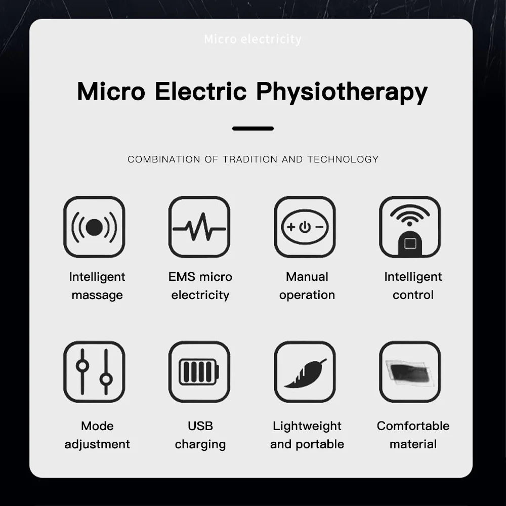 Electric EMS Foot Massager Pad – Muscle Stimulator for Pain Relief, Relaxation & Blood Circulation