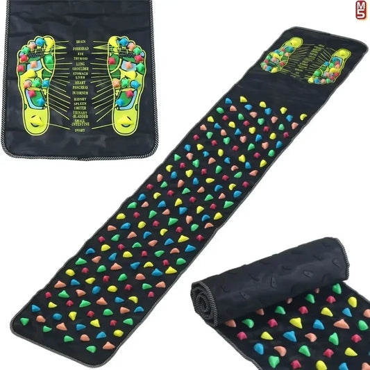 Acupressure Reflexology Foot Massage Pad – Health Care Mat for Circulation, Pain Relief & Stress Reduction
