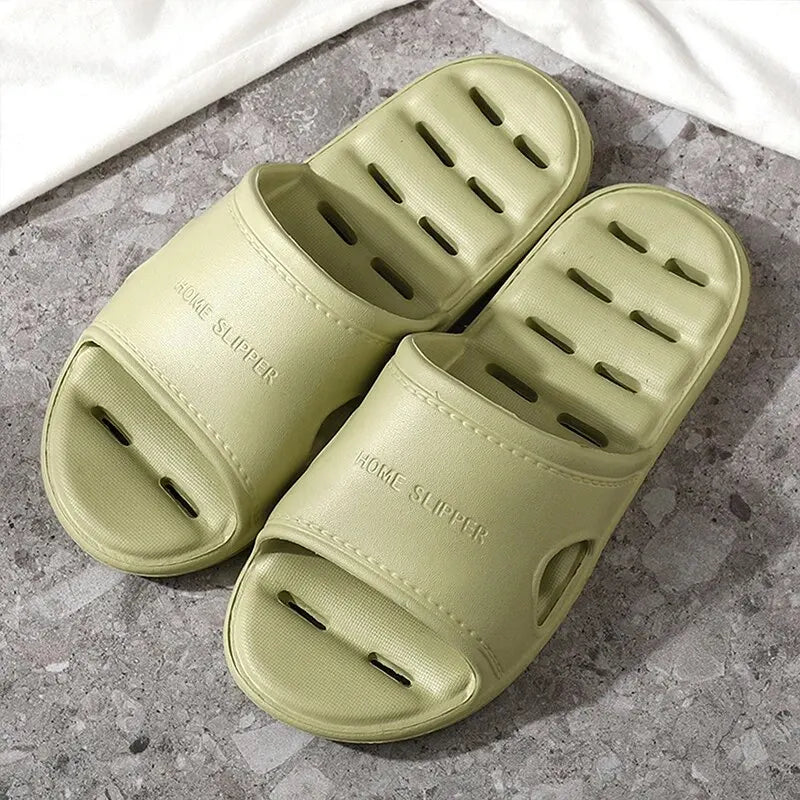 Unisex EVA Shower Slippers – Quick-Drying Non-Slip Bathroom Slides for Men & Women