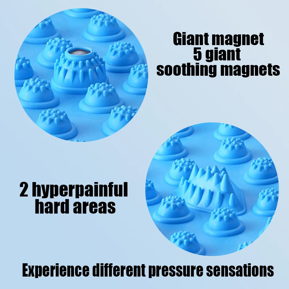 Foot Acupressure Mat – Finger pressure Massage Board for Reflexology, Yoga & Health Walking