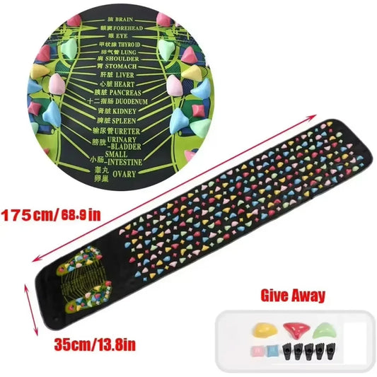 Acupressure Reflexology Foot Massage Pad – Health Care Mat for Circulation, Pain Relief & Stress Reduction