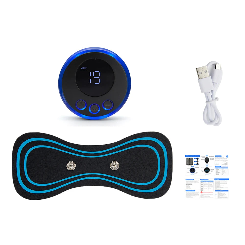 Electric EMS Foot Massager Pad – Muscle Stimulator for Pain Relief, Relaxation & Blood Circulation