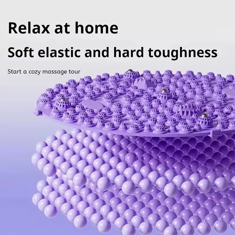 Foot Acupressure Mat – Finger pressure Massage Board for Reflexology, Yoga & Health Walking