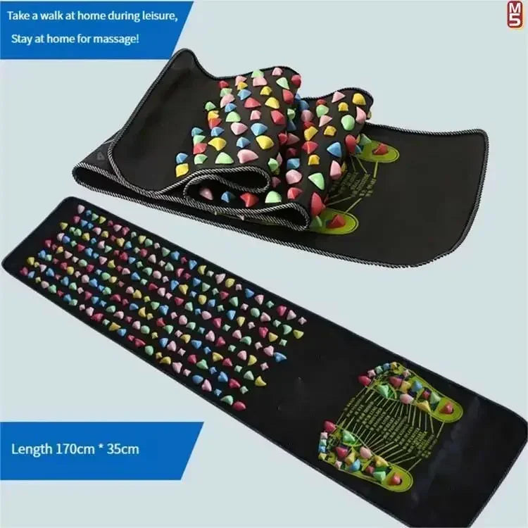 Acupressure Reflexology Foot Massage Pad – Health Care Mat for Circulation, Pain Relief & Stress Reduction