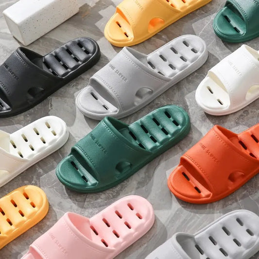 Unisex EVA Shower Slippers – Quick-Drying Non-Slip Bathroom Slides for Men & Women